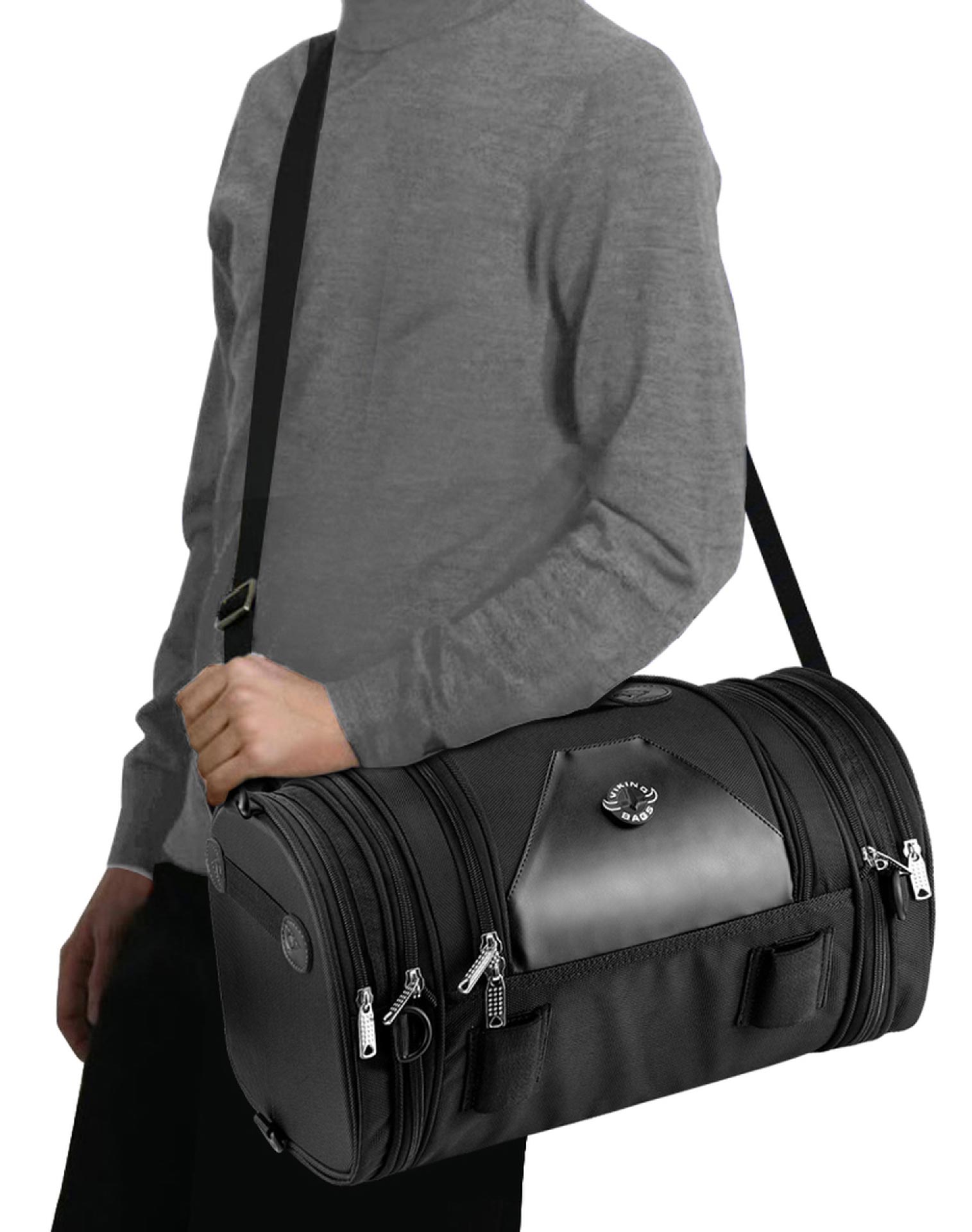 An application scenario or product detail of motorcycle luggage roll - Image 9