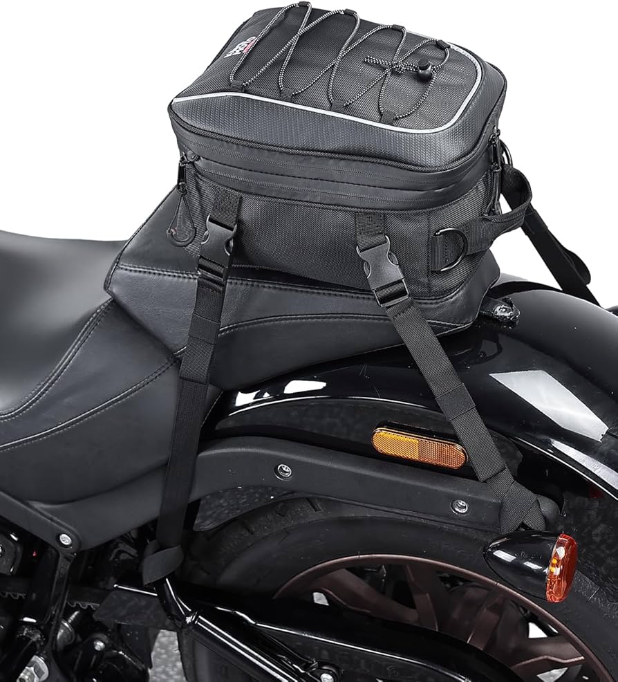 An application scenario or product detail of motorcycle luggage tail bag - Image 23