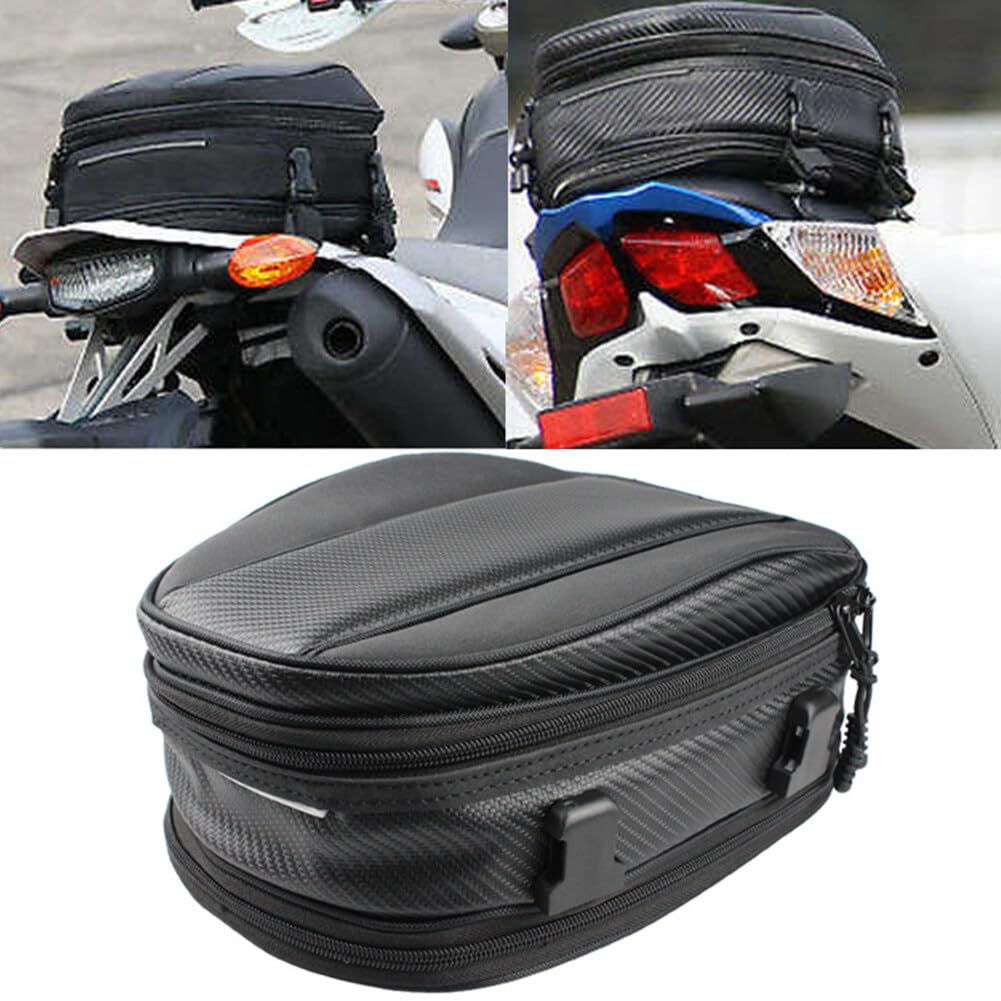 An application scenario or product detail of motorcycle rear seat bag - Image 14