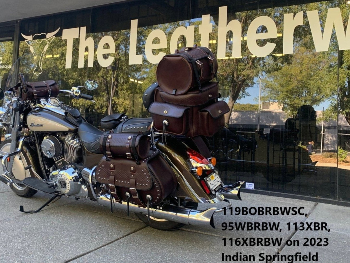 An application scenario or product detail of motorcycle saddlebag - Image 18