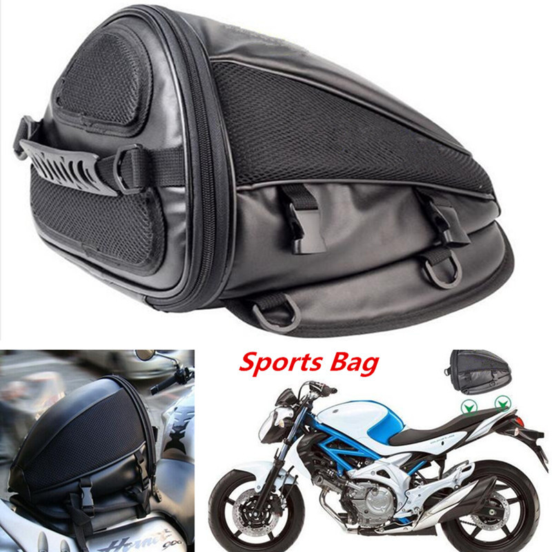 An application scenario or product detail of motorcycle seat bag luggage - Image 2