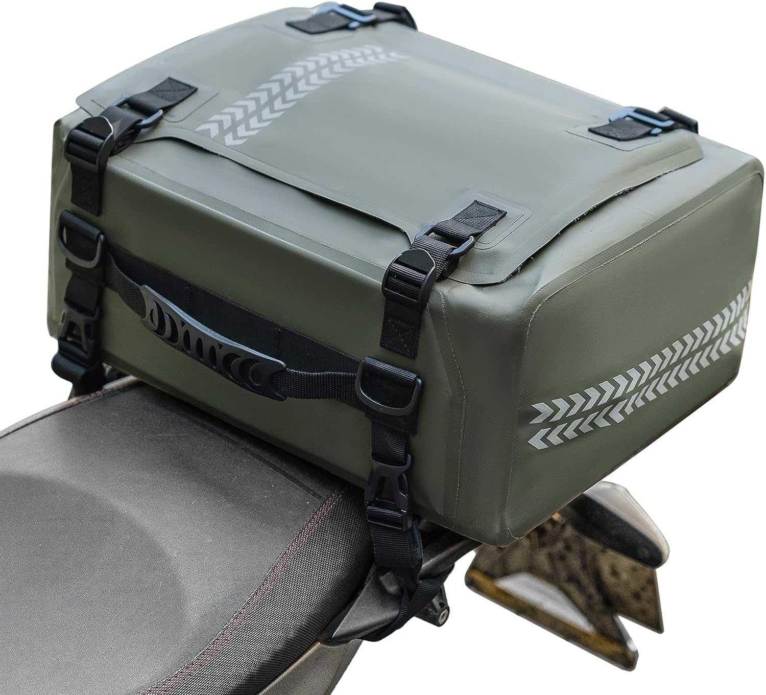 An application scenario or product detail of motorcycle seat bag luggage - Image 3