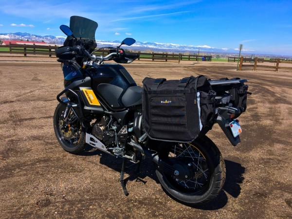 An application scenario or product detail of motorcycle soft panniers uk - Image 13