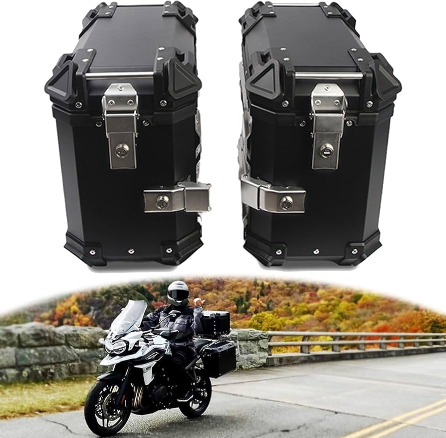 An application scenario or product detail of motorcycle suitcase - Image 7