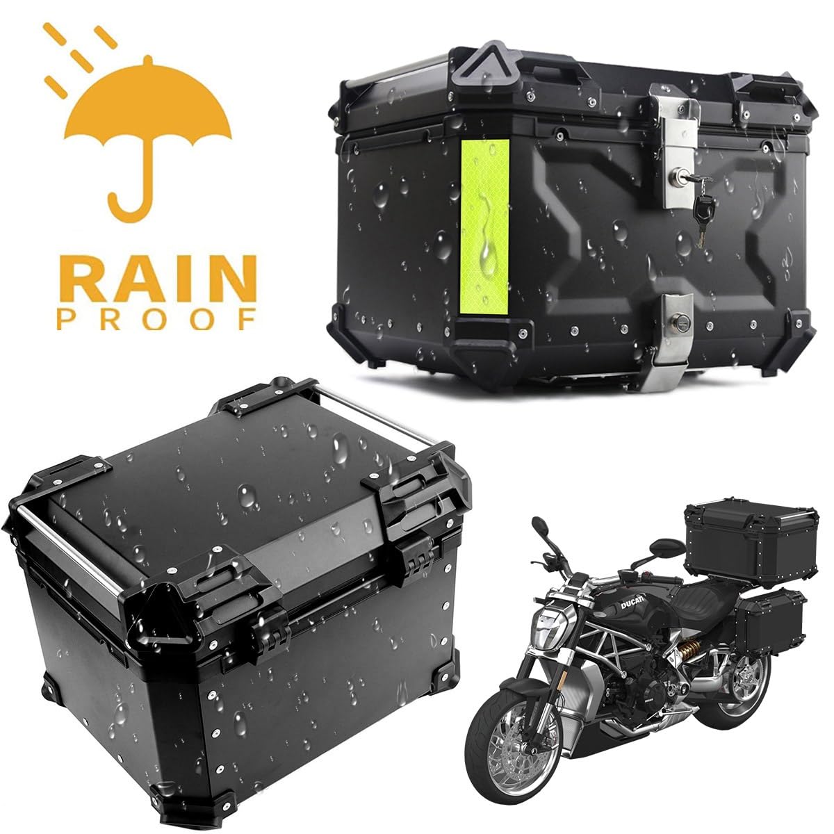 An application scenario or product detail of motorcycle suitcase - Image 16
