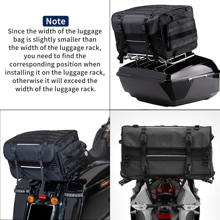 An application scenario or product detail of motorcycle touring luggage - Image 11