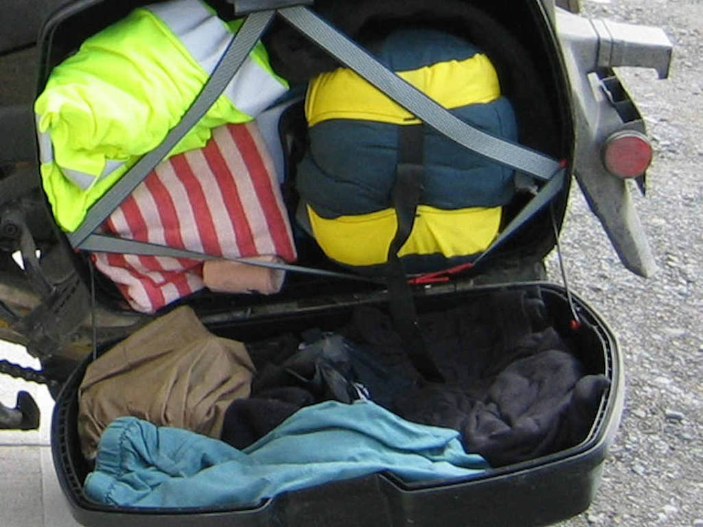 An application scenario or product detail of motorcycle travel pack - Image 15