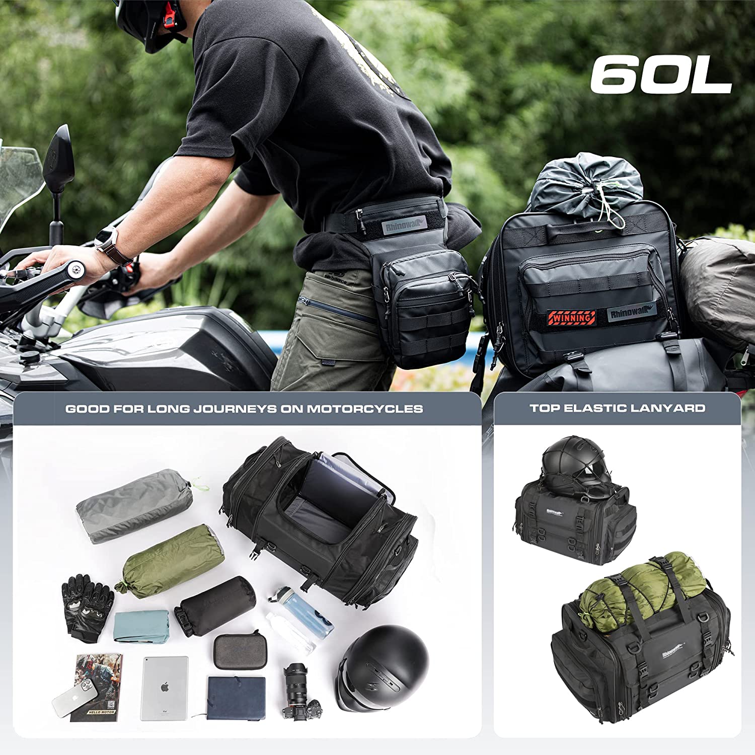 An application scenario or product detail of motorcycles bag - Image 8