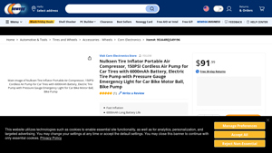 Nulksen - Tire Inflator Portable Air Compressor