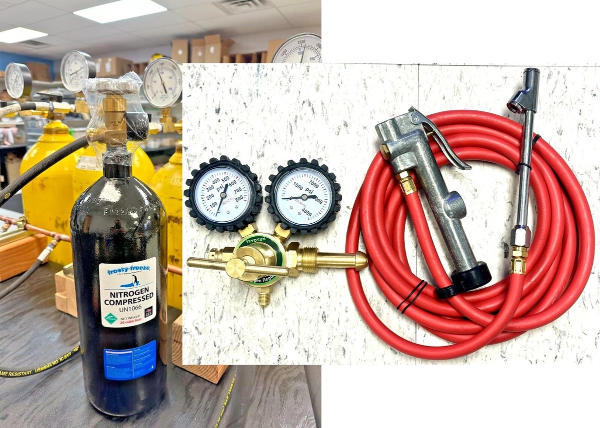 An application scenario or product detail of nitrogen tire inflator kit - Image 1