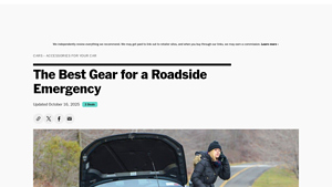 Accu-Gage - Tire-Pressure Gauge; Torin - Scissor Jack