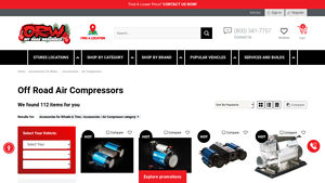 Off Road Warehouse - Air Compressor System 5.6 CFM