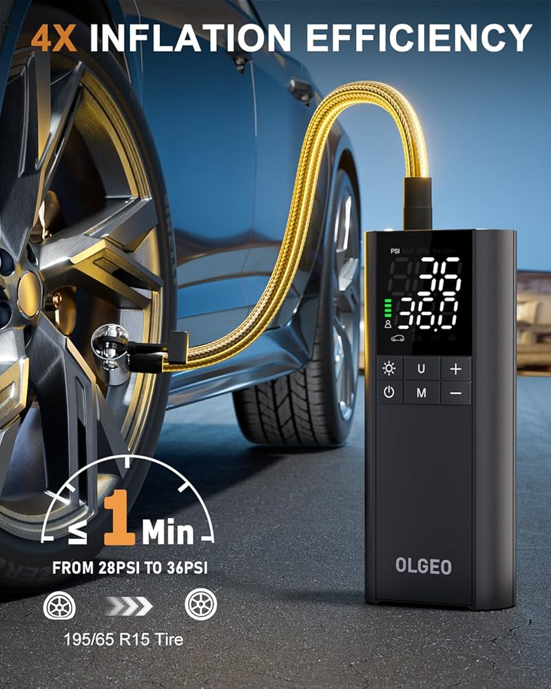 An application scenario or product detail of olgeo tire inflator - Image 2