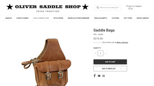 Oliver's Saddle - Saddle Bags