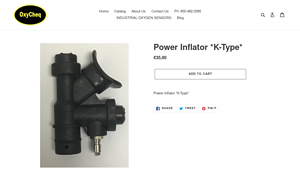 Oxycheq - Power Inflator K-Type