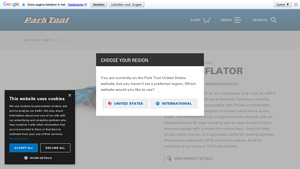 Park Tool - INF-2 Shop Inflator