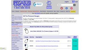Pegasus Auto Racing - Tire Pressure Gauges