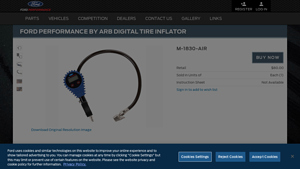 Ford - Performance Digital Tire Inflator