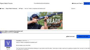 Pigeon Watch - Air Line Wheel Inflation