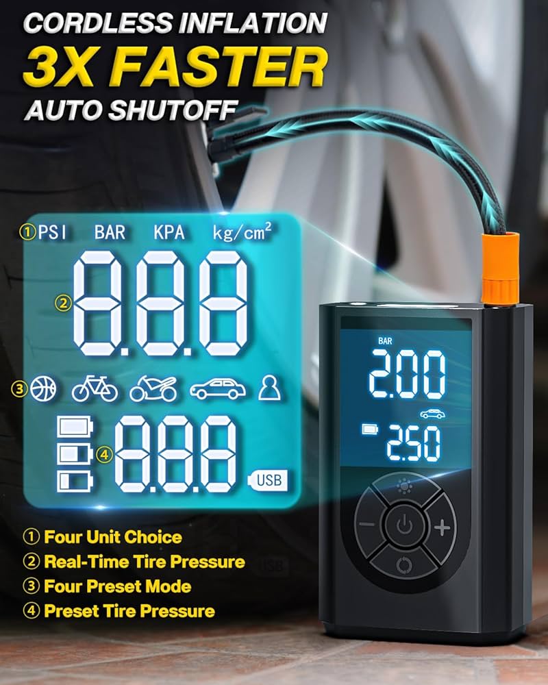 An application scenario or product detail of plug in tire inflator - Image 19