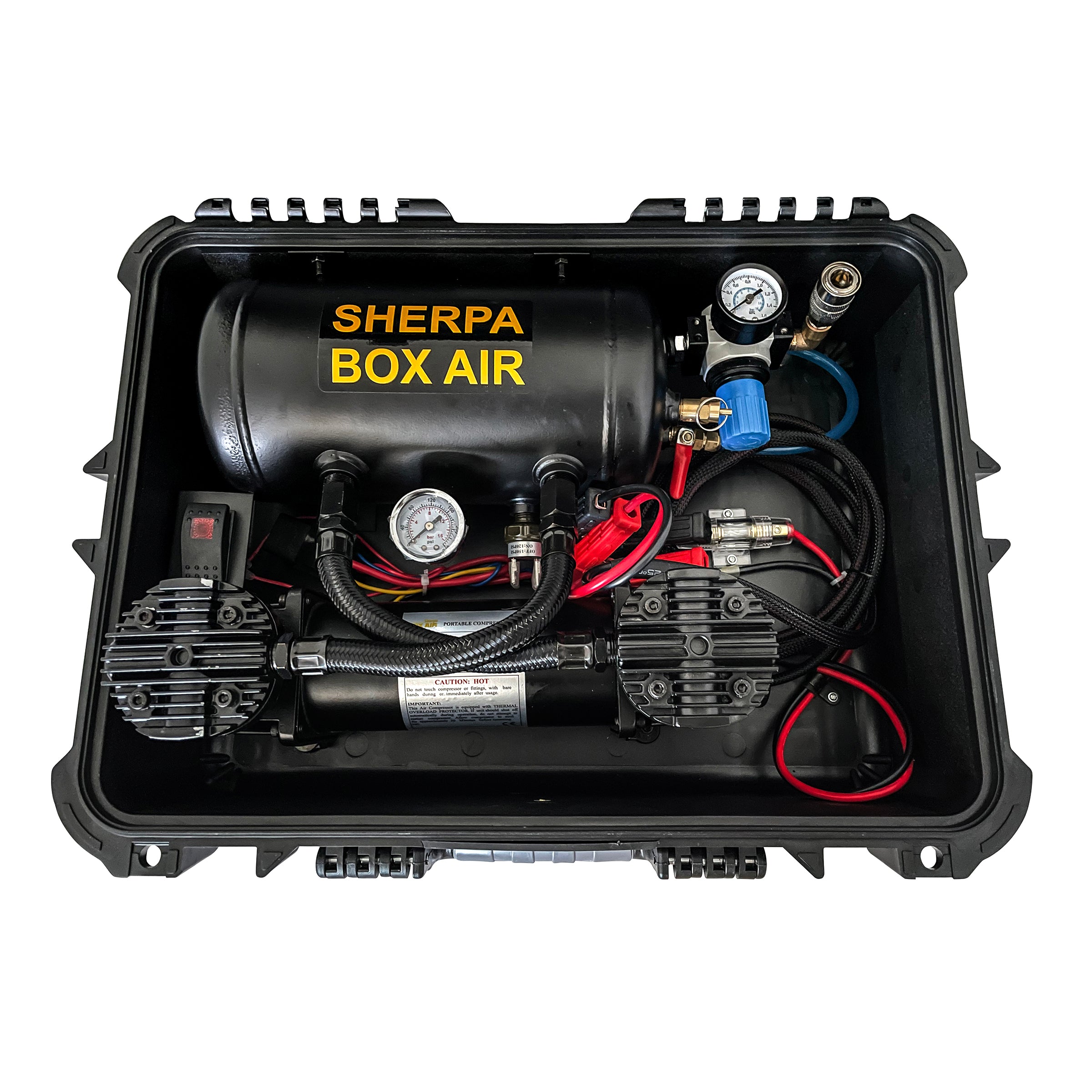 An application scenario or product detail of portable air compressor for truck - Image 11