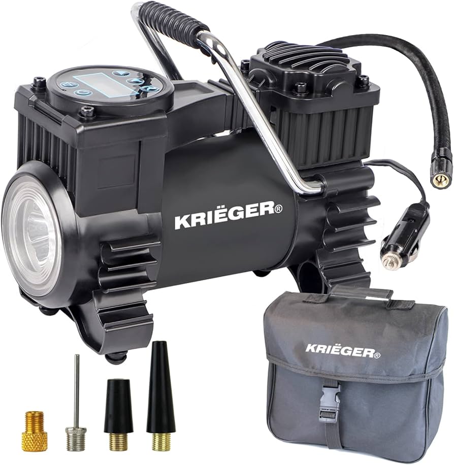 An application scenario or product detail of portable compressor for tires - Image 9