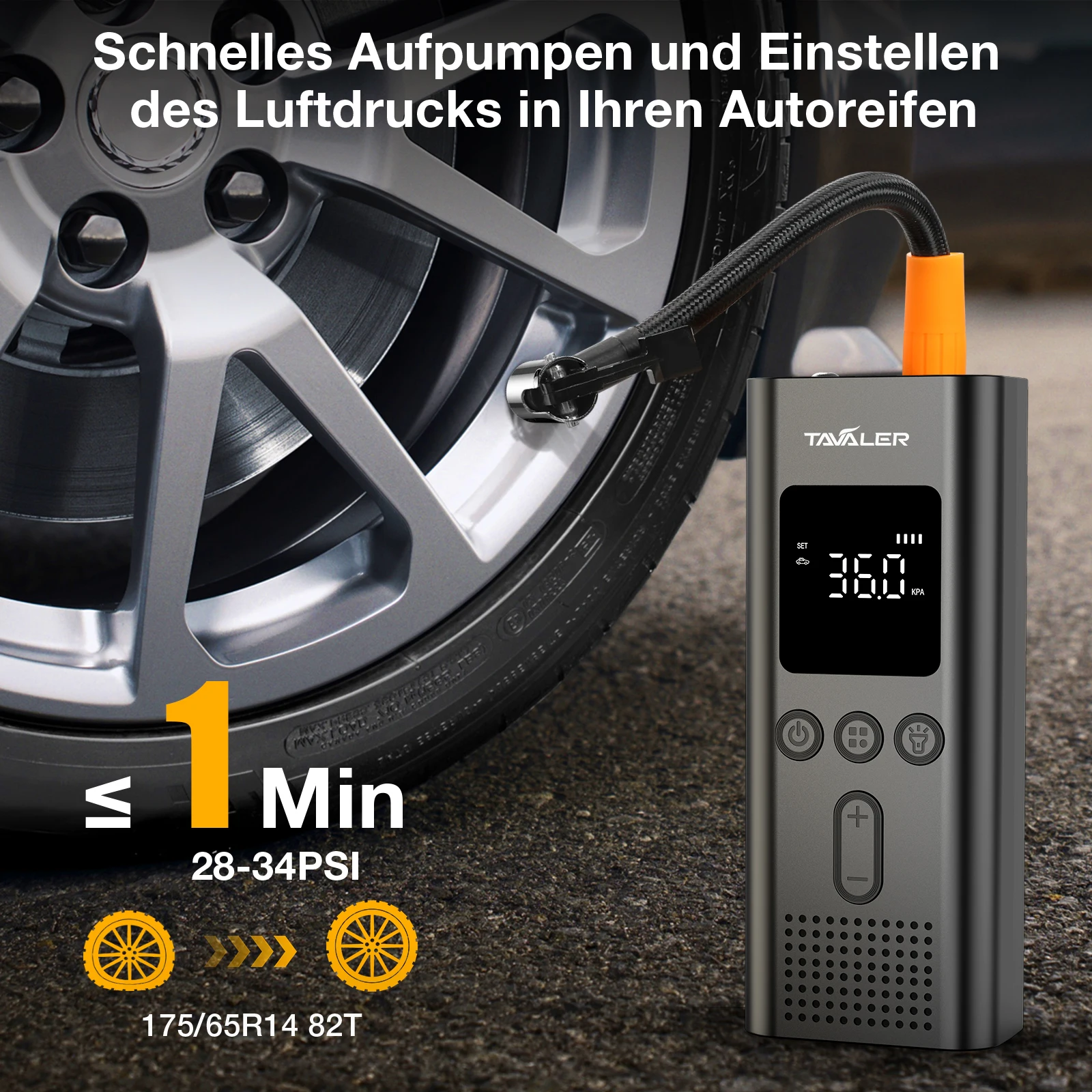 An application scenario or product detail of portable electric tire pump - Image 20