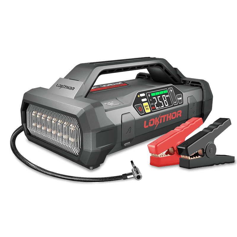 An application scenario or product detail of portable tire inflator and jump starter - Image 20