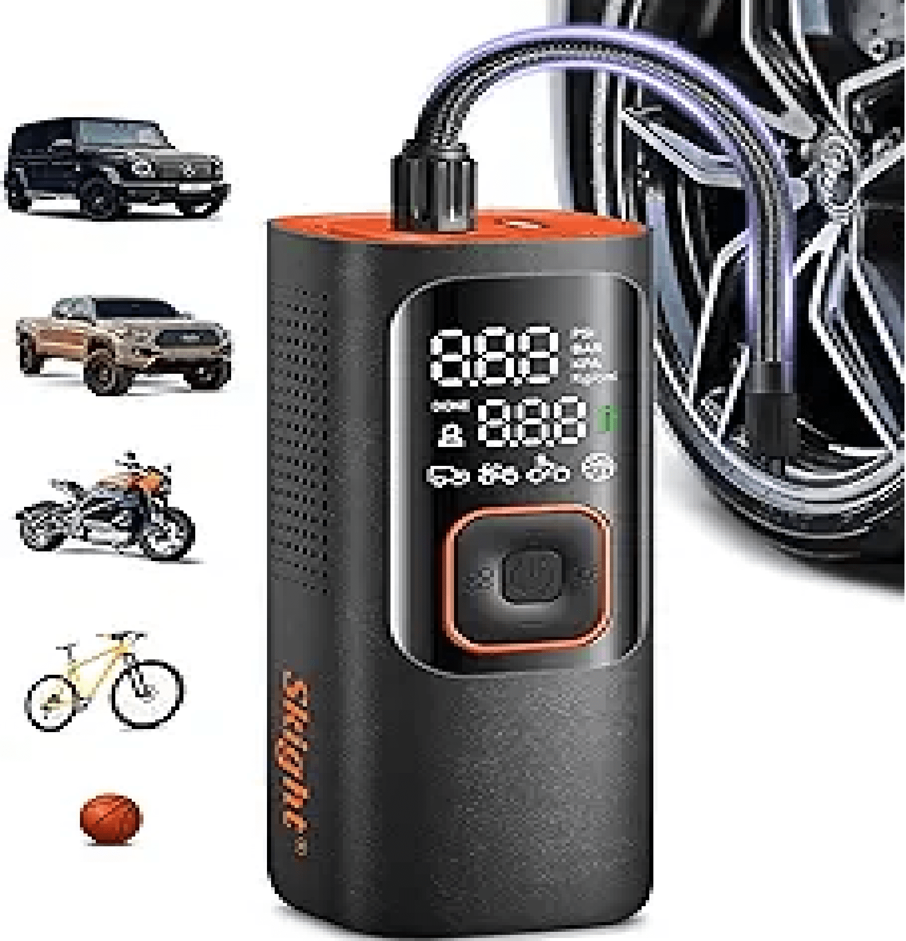 An application scenario or product detail of portable tyre air compressor - Image 9