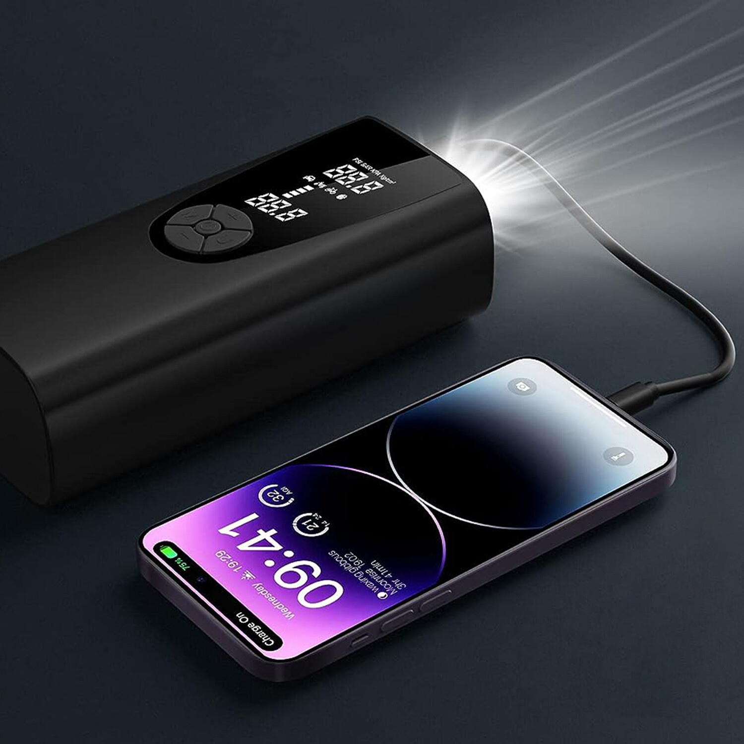 An application scenario or product detail of prilotte tire inflator - Image 18