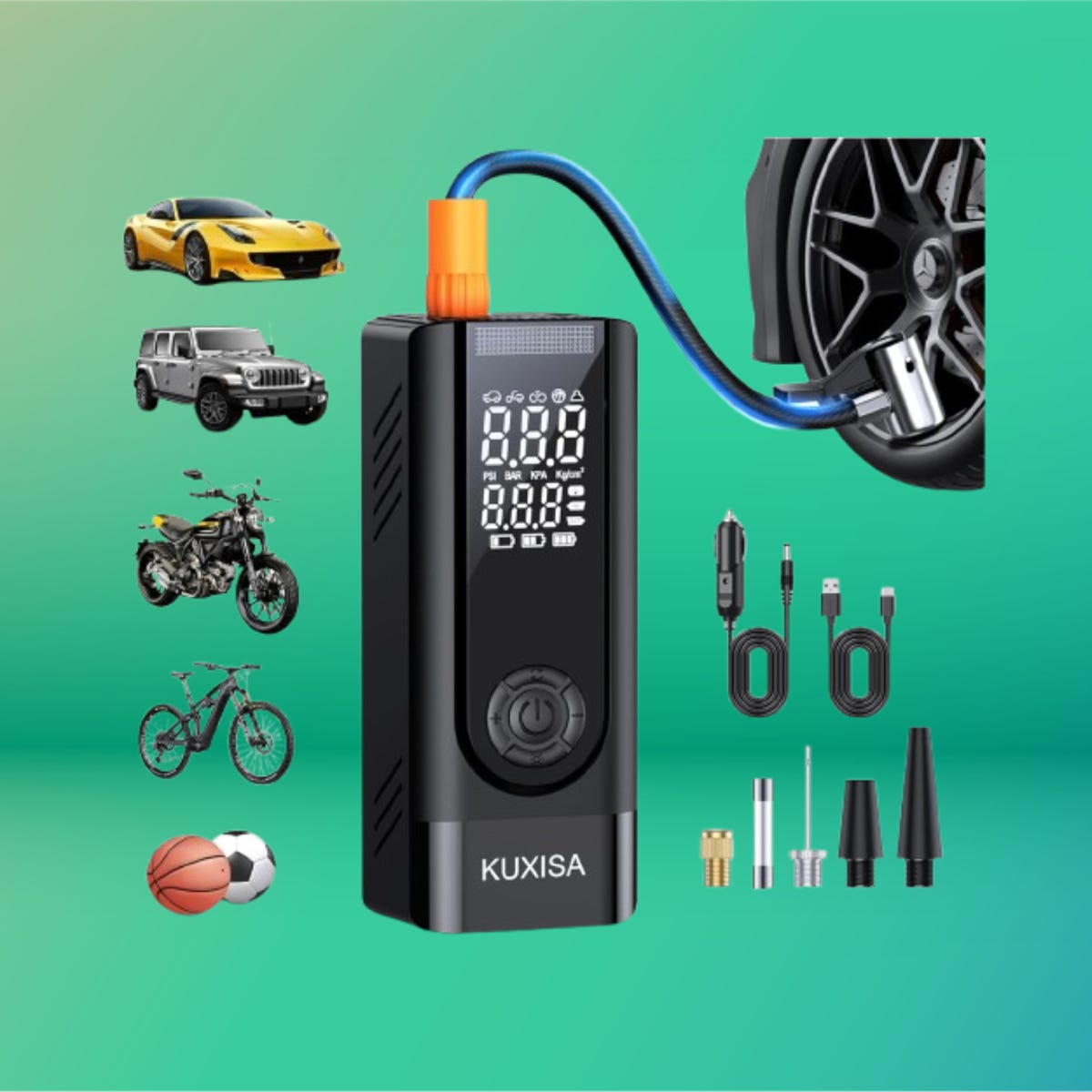 An application scenario or product detail of quiet tire inflator - Image 21