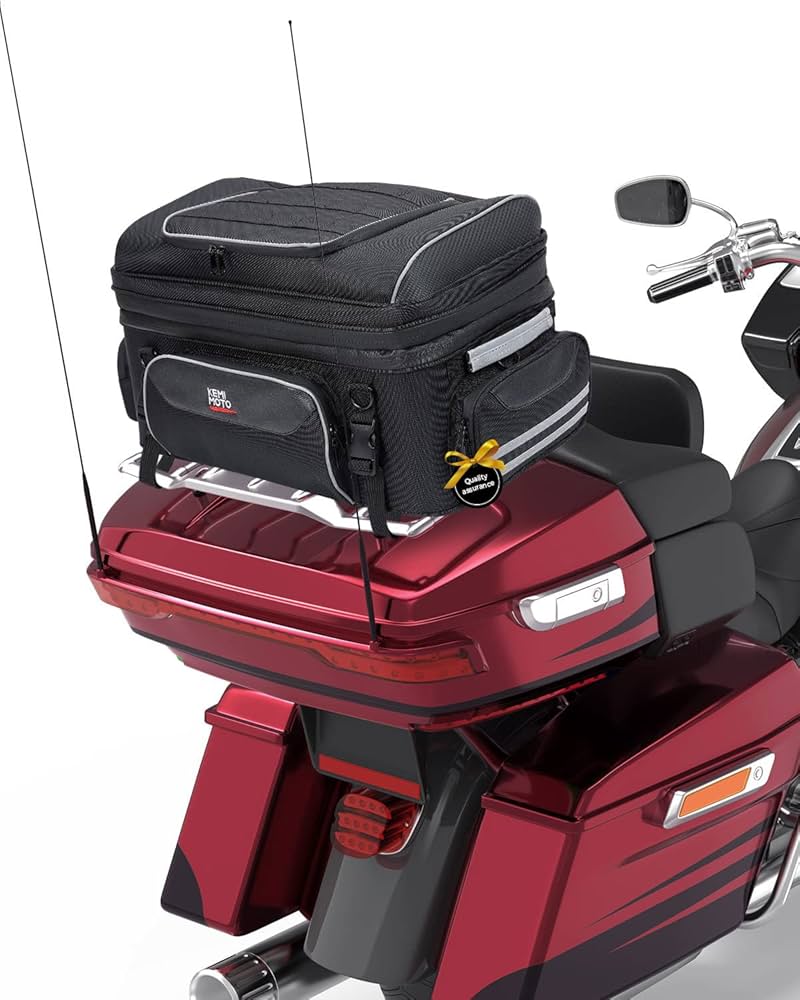 An application scenario or product detail of rack bag motorcycle - Image 4