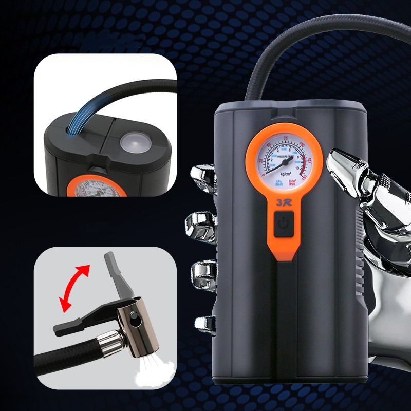 An application scenario or product detail of rechargeable tire air pump - Image 16