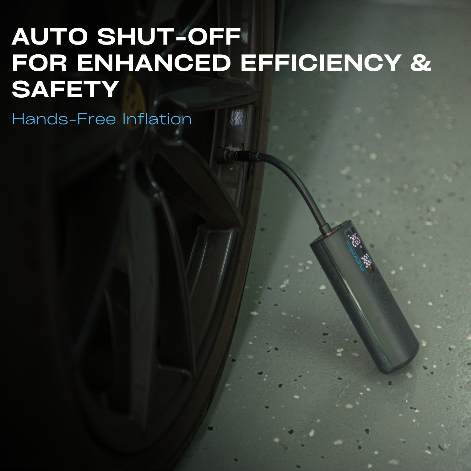 An application scenario or product detail of rechargeable tire pump - Image 14