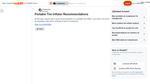 MotoPumps - Portable Tire Inflator