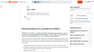 Portable Tire Inflator - Recommendations Under $65
