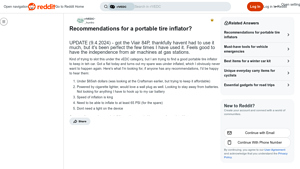InflatePro - Portable Tire Inflator