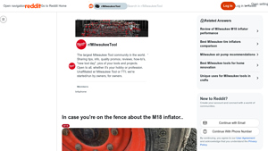 Milwaukee - M18 Inflator