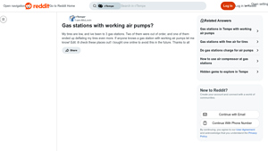 Tempe Air Pumps - Gas Stations & Portable Options