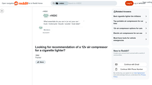 Viair - 88P and 75P; VTOMAN - X7; Noco - Air10 and Air15