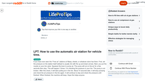 AirPro - Automatic Tire Inflation Station