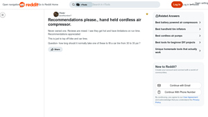 Cordless Air Compressors - Top Brands Reviewed