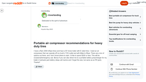 PowerInflate - Portable Air Compressor