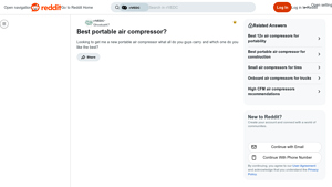 Portable Air Compressors - Key Features and User Insights