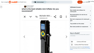 Michelin - Mini Inflator