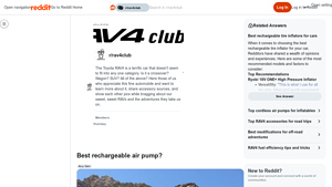 Royobi - 4ah 18v Air Pump