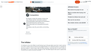 InflatePro - Portable Tire Inflator