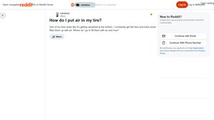 Reddit - Electric Tire Pump