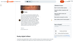 Husky - Digital Inflator