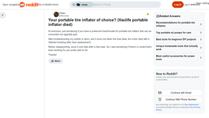 Vaclife - Portable Tire Inflator